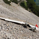 Foto: Pilota, ki je strmoglavil na območju Bistrice v Rožu, vrglo iz jadralnega padala