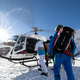 Smučarji s helikopterjem na Kanin, včasih pa kar do Dolomitov