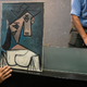 Med novinarsko konferenco na tla padla 17 milijonov evrov vredna Picassova slika