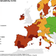 ECDC z novim zemljevidom, Slovenija je oranžna