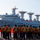 Kitajska vojaška raziskovalna ladja se je zasidrala v šrilanškem pristanišču