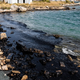 Zaplate kurilnega olje prekrile morsko gladino v Kaštelanskem zalivu