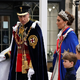 Na kronanju princ William z družino in princ Harry