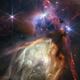 NASA prvo leto teleskopa James Webb obeležila z novo fotografijo mladih zvezd