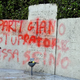 Pred dnevom osvoboditve v Italiji oskrunili spomenike partizanom