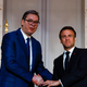 Macron: Prihodnost Srbije je v EU in nikjer drugje