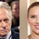 Michael Douglas ugotovil, da je v sorodu s Scarlett Johansson