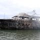 Uničeni čolni ostajajo v morju, iz marine v Medulinu izvlekli šele prvega