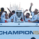 Real madrid z navijači proslavil 15. naslov evropskih prvakov