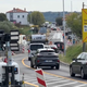 Gradnja krožišča povzročila prometni kolaps