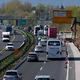 Večkilometrska kolona vozil iz Maribora proti Celju, pot se podaljša
