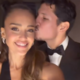 Na poroki leta navdušila tudi sveže zaljubljena Jessica Alba