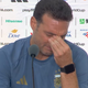 Scaloni po finalu v solzah predčasno zapustil novinarsko konferenco