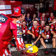 Marc Marquez zmago na Sachsenringu proslavil v slogu Norvežanov