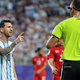 Messi pokazal avtoriteto sodniku: Ne izkazuj mi nespoštovanja
