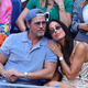 Zaljubljeni Brad Pitt z 29 let mlajšo izbranko na finalu OP ZDA