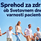 Dež naj ne bo izgovor: v četrtek po Sloveniji Sprehodi za zdravje