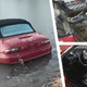 Poplavljen in vržen v jezero: poglejte, kako so 'oživeli' tega BMW-ja