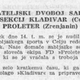 Prijateljski dvoboj sabljaških sekcij Kladivar (Celje) – Proleter (Zrenjanin)