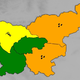 V soboto napovedano obilno deževje, možna razlivanja vodotokov