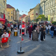 Ulična hrana napolnila Krekov trg in privabila množico obiskovalcev