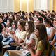 63 najuspešnejših celjskih devetošolcev zbranih na tradicionalnem sprejemu pri županu