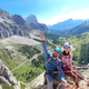 Celjski alpinisti družinski tabor preživeli v Dolomitih