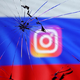 Rusija bo blokirala družbeno omrežje Instagram