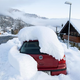 Na avstrijskem Koroškem zaradi snega težave v prometu in oskrbi z elektriko