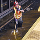 #foto #video Na newyorškem Times Squaru poplavilo postajo podzemne železnice