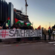 V Kopru mirni protest proti izraelskemu obleganju Gaze