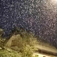 #video Sneg tudi na Hrvaškem, Istro zajelo neurje s točo