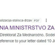 MinistErstvo za visoko šolstvo - kdo skrbi za pravopisne napake na straneh vlade?