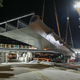 Dunajska cesta: Namestili še drugo ogromno konstrukcijo nadvoza