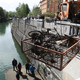 #foto Potapljači iz Ljubljanice potegnili za približno tono odpadkov