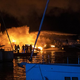 V (nočnem) požaru v marini v Medulinu zgorelo najmanj 20 čolnov