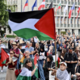 (FOTO) V Ljubljani protest “Gaza strada, kaj dela vlada?”