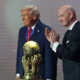 Pokal za nogometnega svetovnega prvaka bo podelil Trump