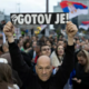 V Beogradu vre od upanja: »V ponedeljek se želimo zbuditi v drugačni Srbiji«