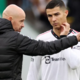 Ten Hag udaril po Cristianu Ronaldu