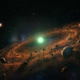 Astronomi osupli: odkrili prvo zvezdo, ki v vesolju sveti zeleno