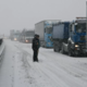 Na Hrvaškem sneg in veter, tovornjaki ne morejo proti Reki in Istri