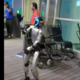 (VIDEO) Smešen razlog za zamudo leta: namesto človeka na letalo prišel – robot