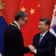 V Pekingu Xi in Vučić napovedala novo poglavje strateškega partnerstva