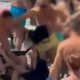 (VIDEO) Množični pretep ob bazenu: moški 13-letnici zlomil nos zaradi ležalnika