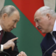 Putin in Lukašenko na izrednem sestanku po ultimatu Zelenskega Minsku