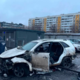 (VIDEO) V eksploziji avta blizu Moskve naj bi ubili še enega visokega ruskega častnika