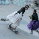 Bolivijske »cholite« osvajajo skate parke