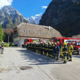 Na Bovškem s pomočjo helikopterja obvladali manjši požar