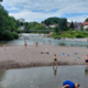Ob zaščitnih ukrepih tudi ureditev kopališča